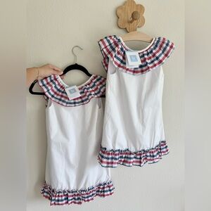 New with tags Bella Bliss Plaid Ruffle Dress